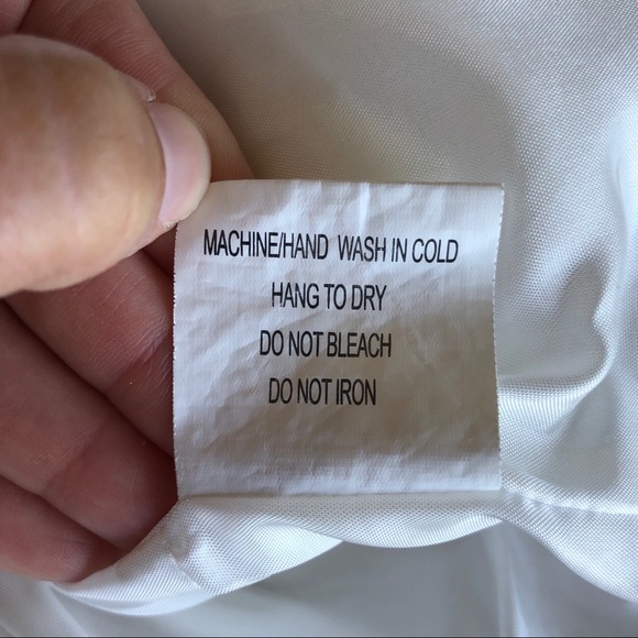 Jensato White & Off White Blazer Jacket - Picture 9 of 12